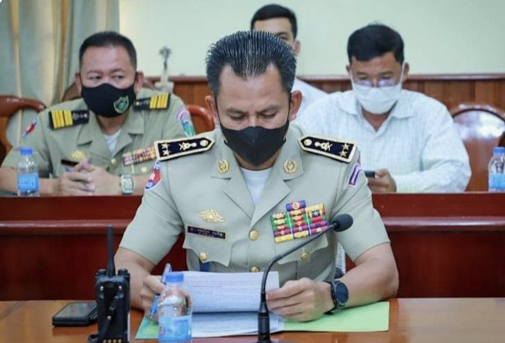 លោកឧត្តមសេនីយ៍ទោ ឈឿន សុចិត្ត ស្នងកានគរបាលខេត្តកណ្ដាល អញ្ជើញចូលរួមកិច្ចប្រជុំពិនិត្យពិភាក្សា..