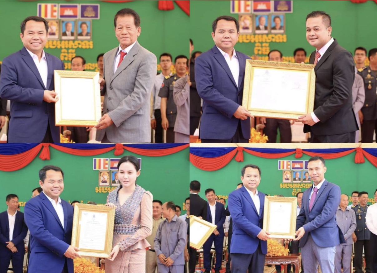 ឯកឧត្តមគង់សោភ័ណ្ឌអញ្ចើញជាអធិបតីភាពពិធីប្រកាសបង្កើតនិងដាក់ឲ្យដំណើរការនូវរដ្ឋបាលក្រុងអរិយក្សត្រនិងប្រកាសចូលកាន់មុខតំណែង គណ:អភិបាលនៃគណ:អភិបាលក្រុងអរិយក្សត្រនៃខេត្តកណ្ដាល