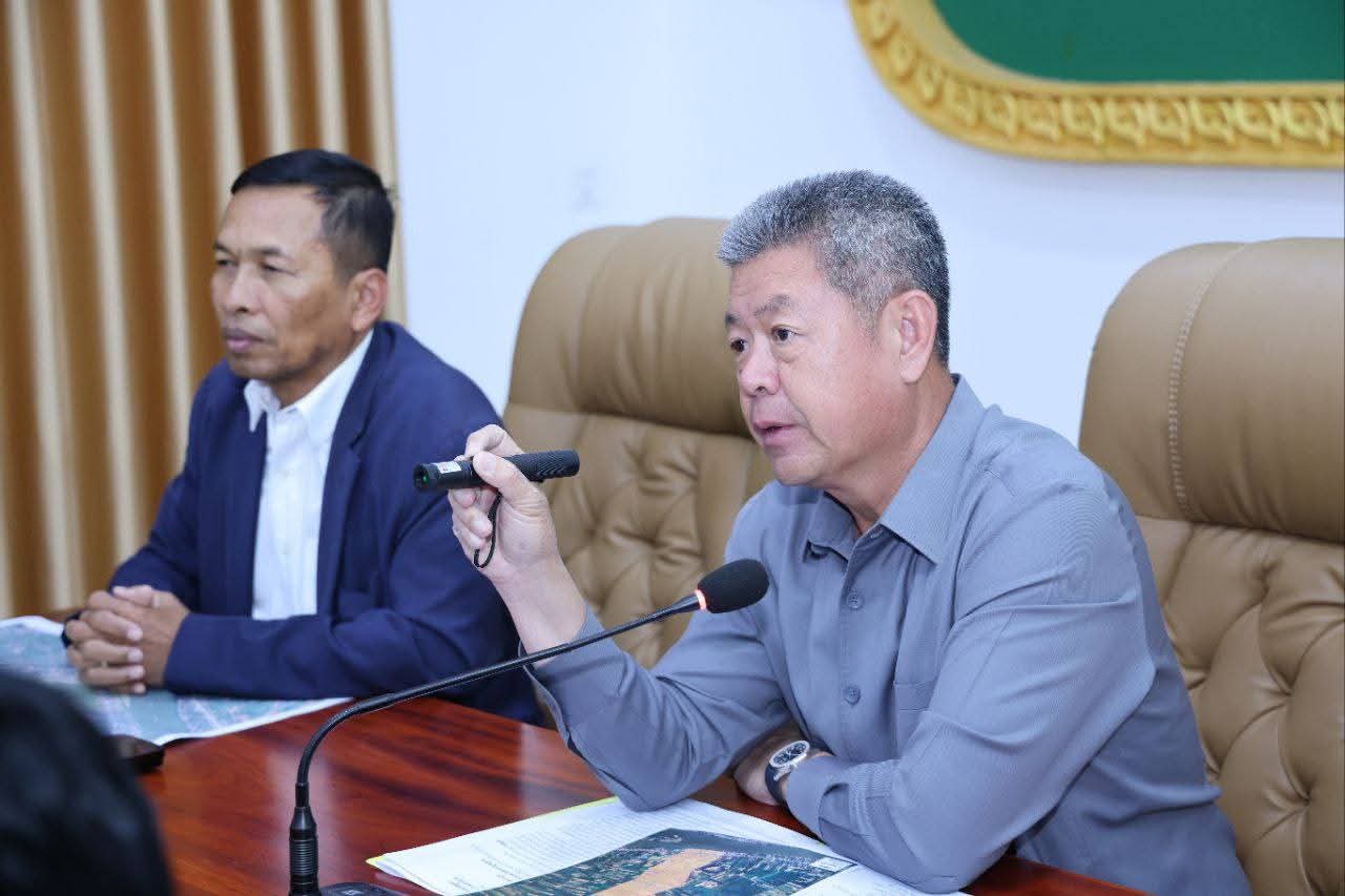 ឯកឧត្តមអភិបាលខេត្តកណ្ដាល ស្នើដល់ក្រុម​ការងារ​បច្ចេកទេស​ និង​អាជ្ញាធរមូលដ្ឋាន ត្រូវ​ខិតខំយកចិត្តទុកដាក់​ផ្សព្វផ្សាយ​ ពន្យល់​ប្រជាពលរដ្ឋ​ អំពីអត្ថប្រយោជន៍នៃគម្រោងសាងសង់ព្រែកជីកហ្វូណនតេជោ និង​ការកែសម្រួលប្លង់បច្ចេកទេសរបស់គម្រោង អោយបានយល់ច្បាស់បន្ថែមទៀត