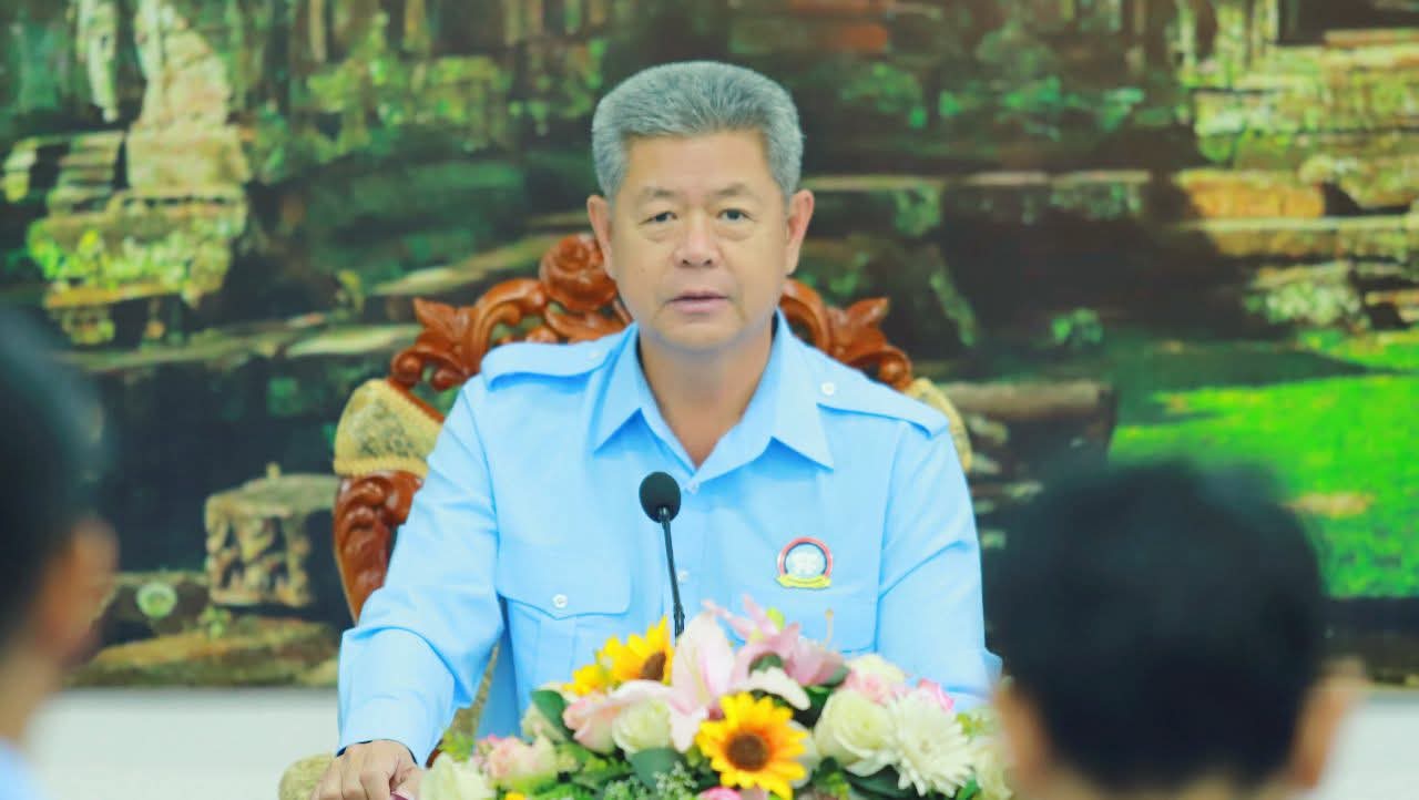 សហភាពសហព័ន្ធយុវជនកម្ពុជា (ស.ស.យ.ក) ខេត្តកណ្តាល បើកកិច្ចប្រជុំគណៈអចិន្ត្រៃយ៍គណៈកម្មាធិការរបស់ខ្លួន