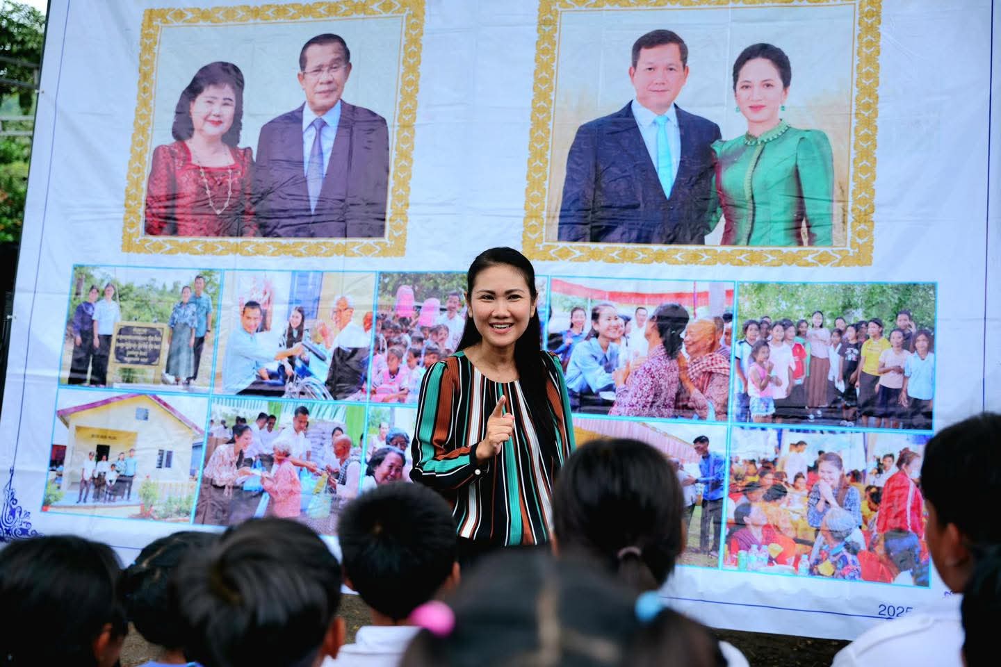 លោកជំទាវ ហ៊ុន ម៉ាណា អញ្ជើញប្រគេនទេយ្យវត្ថុដល់វត្តចំនួន១៣ និងចែកអំណោយជូនប្រជាពលរដ្ឋចំនួន៥០៥គ្រួសារ​ នៅខេត្តកំពង់ឆ្នាំង