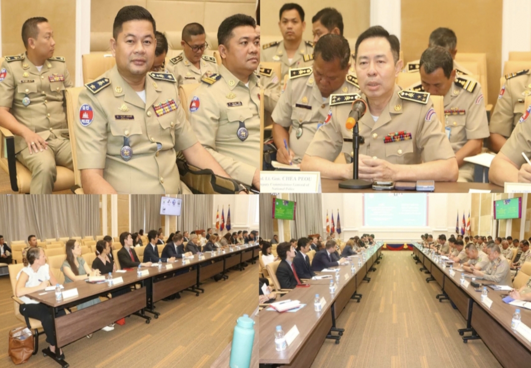 លោកឧត្តមសេនីយ៍ទោ ឈឿន សុចិត្ត ស្នងការនគរបាលខេត្តកណ្តាល បានចាត់លោកឧត្តមសេនីយ៍ត្រី ឡាក់ ម៉េងធី ស្នងការរងជាតំណាង ចូលរួមក្នុងកិច្ចប្រជុំប្រចាំខែកញ្ញា របស់ក្រុមព័ត៌មានទាន់ហេតុការណ៍