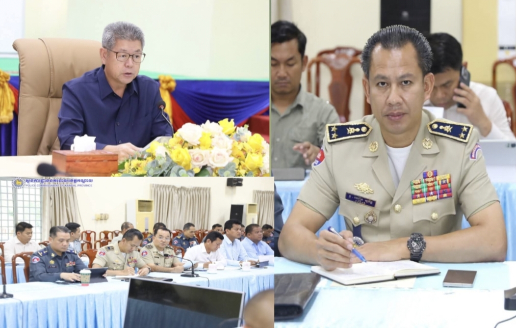 លោកឧត្តមសេនីយ៍ទោ ឈឿន សុចិត្ត ស្នងការនគរបាលខេត្តកណ្តាល បានអញ្ជើញចូលរួមក្នុងកិច្ចប្រជុំផ្សព្វផ្សាយ ណែនាំនូវវិធានការហាមឃាត់ការនាំចូល ការចែកចាយ ការលក់ ការផ្សាយពាណិជ្ជកម្ម ការប្រើប្រាស់…