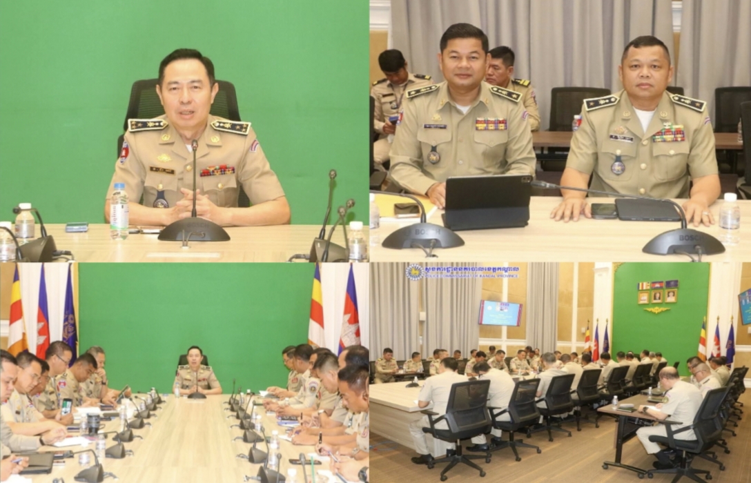 លោកឧត្តមសេនីយ៍ទោ ឈឿន សុចិត្ត ស្នងការនគរបាលខេត្តកណ្តាល បានចាត់លោកឧត្តមសេនីយ៍ត្រី ឡាក់ ម៉េងធី ស្នងការរង និងលោកឧត្តមសេនីយ៍ត្រី តុប សុវណ្ណ ស្នងការរង ជាតំណាងចូលរួមក្នុងកិច្ចប្រជុំ ..