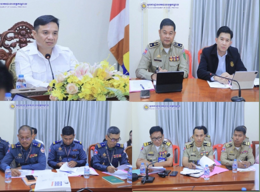 លោកឧត្តមសេនីយ៍ទោ ឈឿន សុចិត្ត ស្នងការនគរបាលខេត្តកណ្តាល បានចាត់លោកឧត្តមសេនីយ៍ត្រី ឡាក់ ម៉េងធី ស្នងការរងជាតំណាងចូលរួមកិច្ចប្រជុំក្រុមការងារប្រតិបត្ដិការបង្ក្រាបការឆបោកតាមប្រព័ន្ធបច្ចេកវិទ្យា(Online Scams) ..