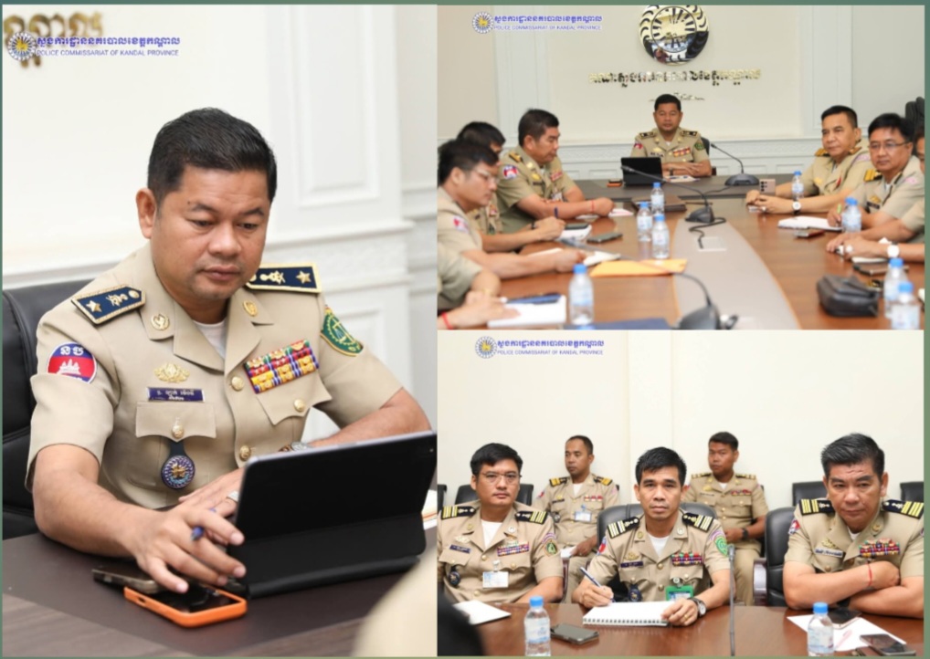លោកឧត្តមសេនីយ៍ទោ ឈឿន សុចិត្ត ស្នងការនគរបាលខេត្តកណ្តាល បានចាត់លោកឧត្តមសេនីយ៍ត្រី ឡាក់ ម៉េងធី ស្នងការរងរួមជាមួយលោកនាយការិយាល័យជំនាញពាក់ព័ន្ធ និងលោកអធិការនគរបាលទាំង១៣ស្រុក/ក្រុង..