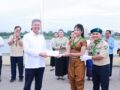 ឯកឧត្តម គួច ចំរើន អភិបាលខេត្តកណ្តាល ជួបសំណេះសំណាលជាមួយក្រុមភ្លេងយុវជនកាយរឹទ្ធិខេត្តកណ្ដាល មុនចេញទៅប្រកួតក្រុមភ្លេងកាយរឹទ្ធថ្នាក់ជាតិលើកទី៣ ក្រោមប្រធានបទ «ភ្លេងកាយរឹទិ្ធ ដើម្បីសន្តិភាព និងការអភិវឌ្ឍ»..
